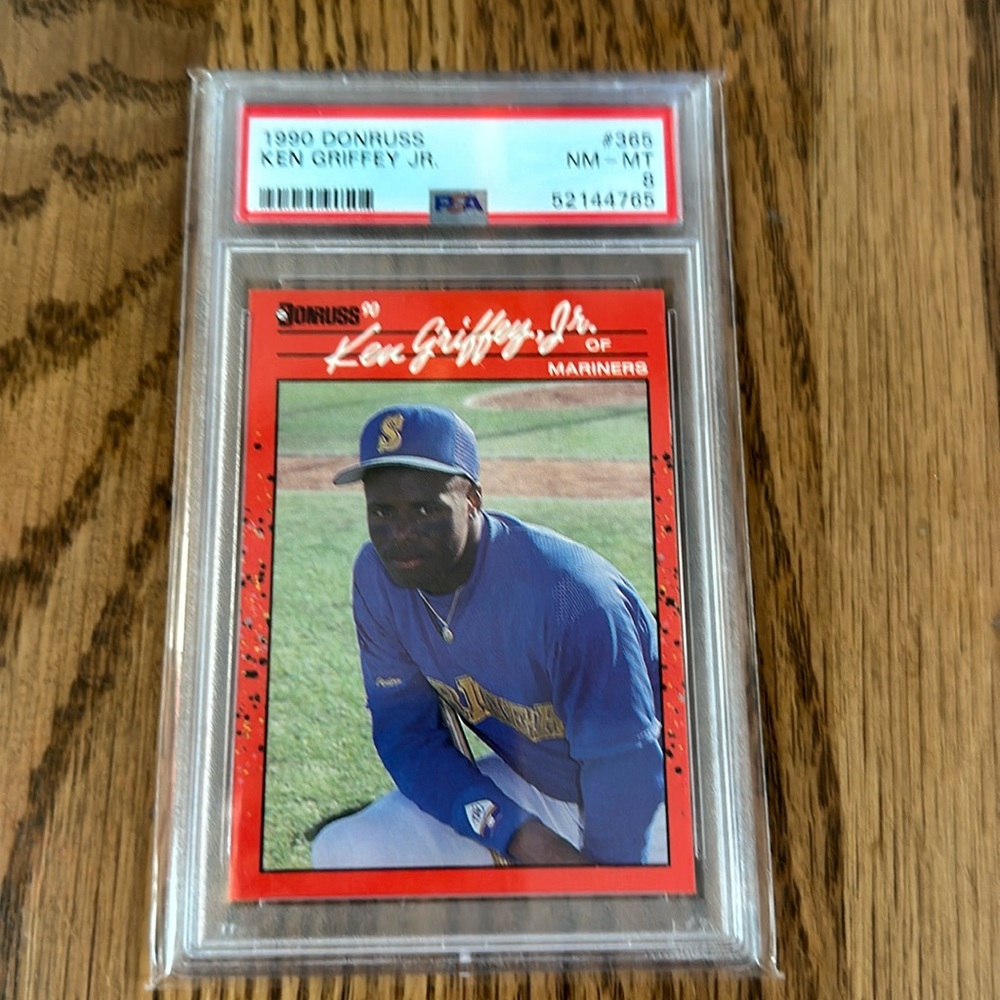 Ken Griffey Jr. Rare Error Card